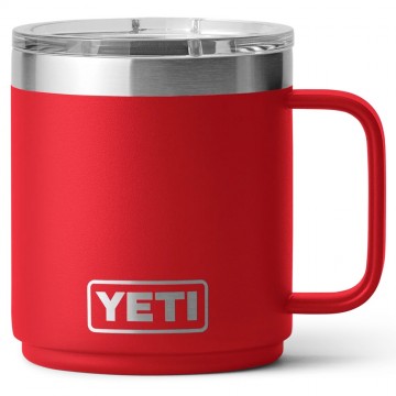 Yeti rambler 10 oz thermos reismok 295 ml rescue red
