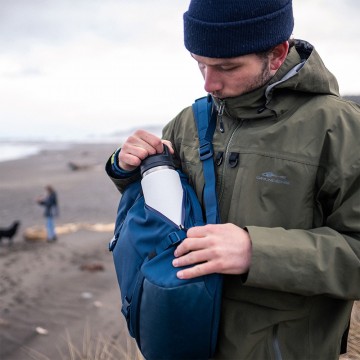 Yeti rambler 18 oz thermosfles 532 ml wit lifestyle