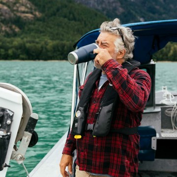 Yeti rambler 20 oz thermos reismok 591 ml navy lifestyle