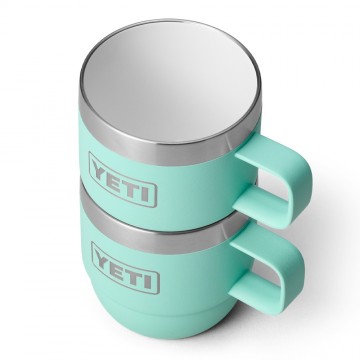 Yeti rambler 6 oz stapelbare mokken 177 ml 2 stuks seafoam 5