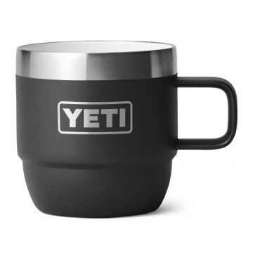 Yeti rambler 6 oz stapelbare mokken 177 ml 2 stuks zwart 2