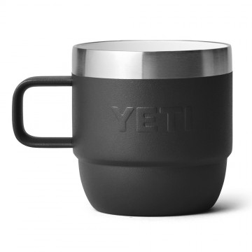 Yeti rambler 6 oz stapelbare mokken 177 ml 2 stuks zwart 3