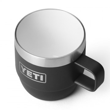 Yeti rambler 6 oz stapelbare mokken 177 ml 2 stuks zwart 4