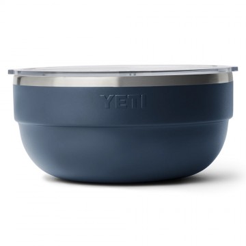 Yeti rambler bowl thermoskom met dubbelwandige vacuumisolatie navy large