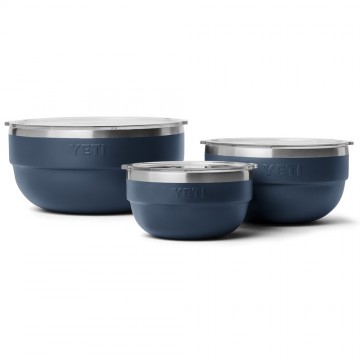 Yeti rambler bowl thermoskom met dubbelwandige vacuumisolatie navy verschillende formaten