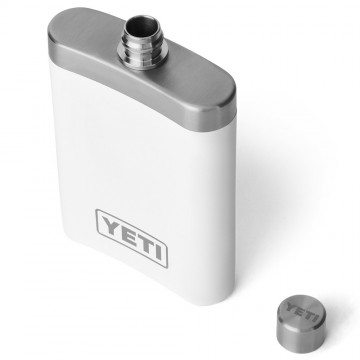 Yeti rambler flask heupfles  zakflacon wit 4