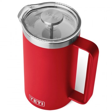 Yeti rambler french press cafetiere rescue red 3