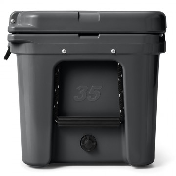 Yeti tundra 35 koelbox charcoal grijs zijkant