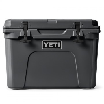 Yeti tundra 35 koelbox charcoal grijs voorkant