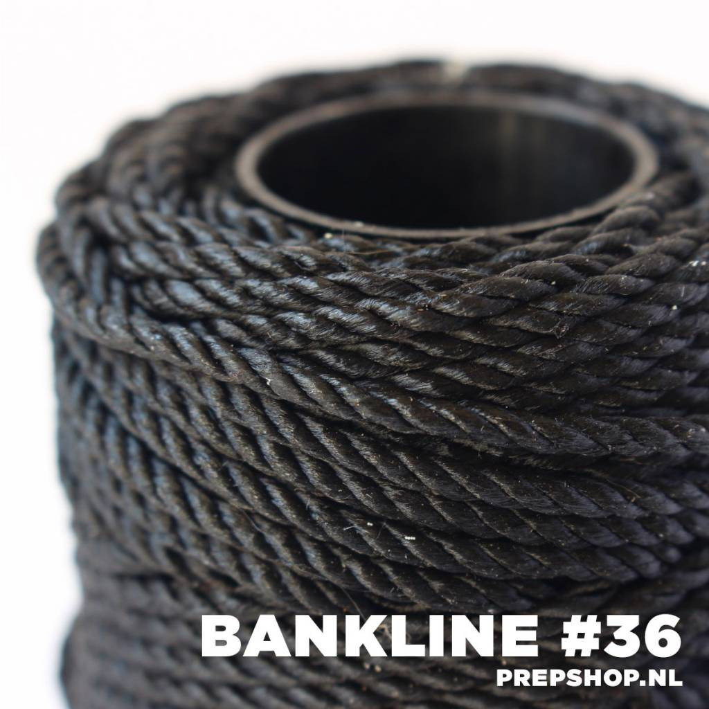 Catahoula bankline Tarred Twisted Nylon Seine Twine (diverse