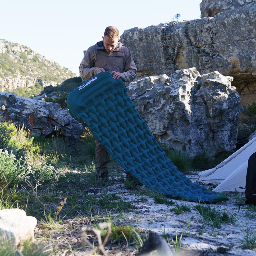 storm Adelaide luister Naturehike lichtgewicht opblaasbaar slaapmatje - Prepshop.nl